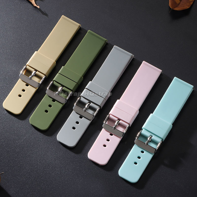 Silicone Strap 12mm 14mm 16mm  - đánh giá và giá Canvas Strap Watch