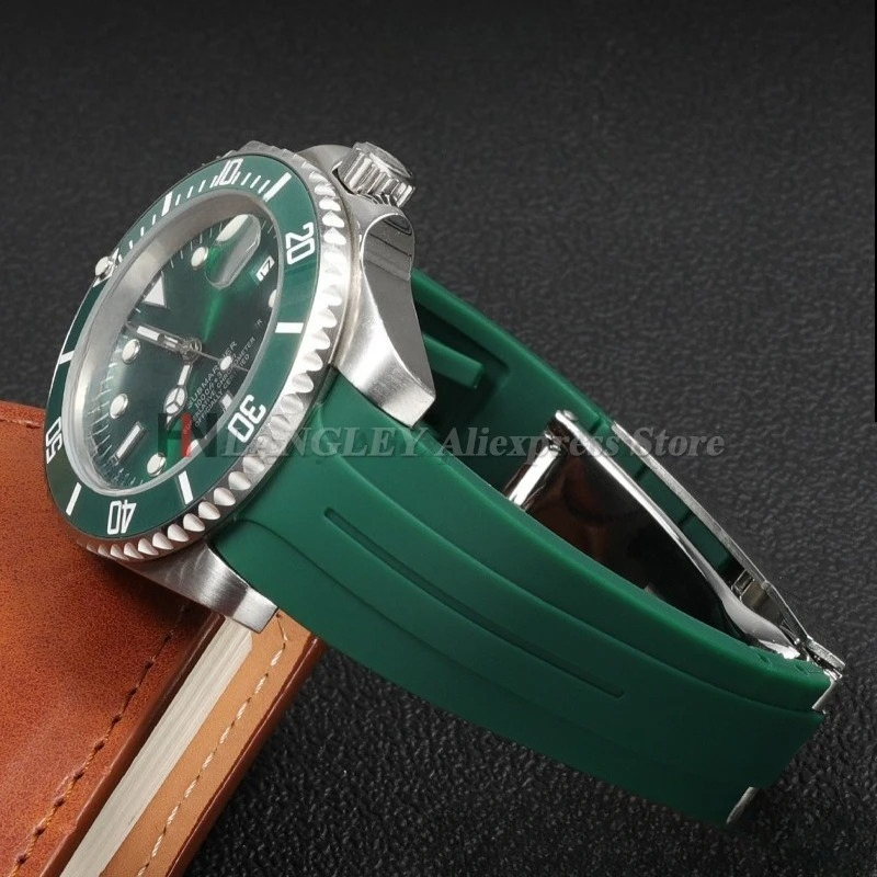20mm 21mm 22mm Curved End Sili - đánh giá và giá Rolex Watch Datejust