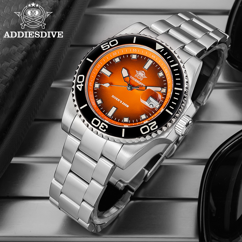 ADDIESDIVE Men's Watch Quartz  - đánh giá và giá Rolex Watch Submariner