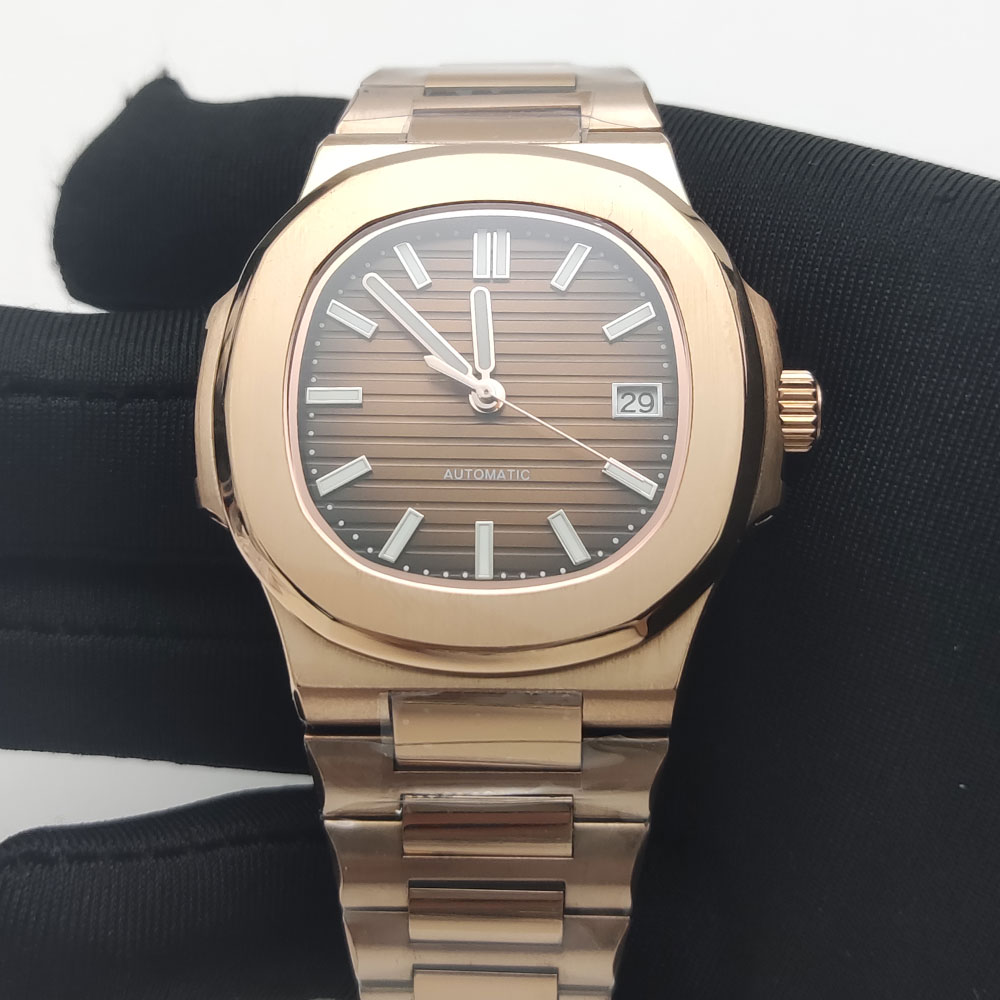 Luxury Rose Gold 40MM Square N - đánh giá và giá Patek Philippe Watch Nautilus
