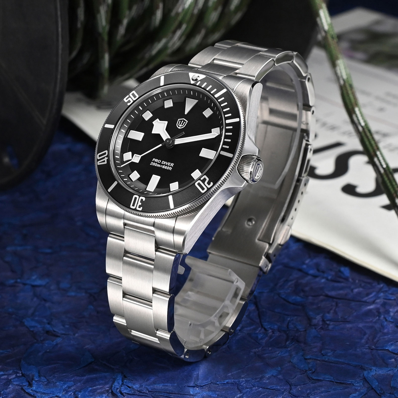Watchdives WD1969 Pro 38mm Qua - đánh giá và giá Rolex Watch Submariner